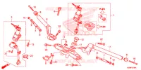 GUIDON   TE DE FOURCHE pour Honda CBR 300 ABS de 2016