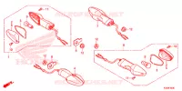 CLIGNOTANT pour Honda CBR 300 MATT BLACK de 2015