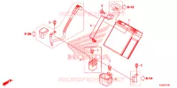 BATTERIE pour Honda CBR 300 RED de 2015