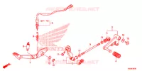 PEDALE pour Honda CBR 300 R de 2016