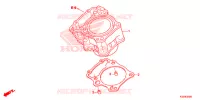 CYLINDRE pour Honda CBR 300 R de 2016