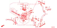 MAITRE CYLINDRE DE FREIN AVANT (STANDARD) pour Honda CBR 300 BLACK de 2016
