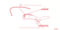 AUTOCOLLANTS pour Honda CB 1100 EX ABS SPECIAL EDITION de 2014