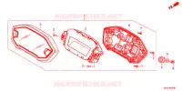 COMPTEUR pour Honda CBR 400 R de 2016