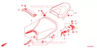 SELLE pour Honda CBR 400 R de 2016