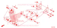 AMORTISSEUR ARRIERE pour Honda CBR 500 R ABS de 2013