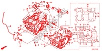 CARTER MOTEUR pour Honda CBR 500 R ABS RED de 2013
