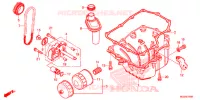 CARTER   POMPE   FILTRE A HUILE pour Honda CBR 500 R de 2013