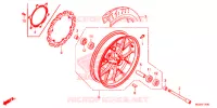 ROUE AVANT pour Honda CBR 500 R de 2013
