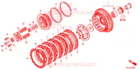 EMBRAYAGE pour Honda CBR 500 R de 2015