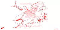 SELLE pour Honda CBR 500 R de 2016