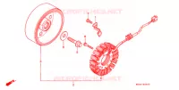 ALTERNATEUR pour Honda CBR 600 F2 SUPER SPORT de 1992