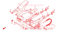 BRAS OSCILLANT pour Honda CBR 600 F2 SUPER SPORT de 1992