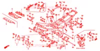 CADRE pour Honda CBR 600 F2 SUPER SPORT de 1992