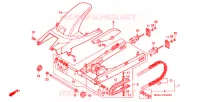 BRAS OSCILLANT pour Honda CBR 600 F2 SUPER SPORT de 1993