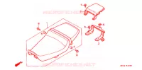 SELLE pour Honda CBR 600 F2 SUPER SPORT de 1993