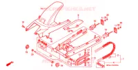 BRAS OSCILLANT pour Honda CBR 600 F3 SUPER SPORT de 1995