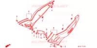 COUVERCLES LATERAUX pour Honda CBR 600 F3 SUPER SPORT de 1995