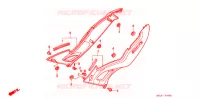 COUVERCLES LATERAUX pour Honda CBR 600 F3 SUPER SPORT de 1998