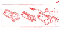 COMPTEUR ('01 '06) pour Honda CBR 600 F4 de 2004