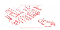 OUTIL pour Honda CBR 600 F4 de 2004