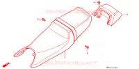 SELLE pour Honda CBR 600 F HURRICANE de 1989