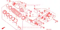 AMORTISSEUR ARRIERE pour Honda CBR 600 F HURRICANE de 1989