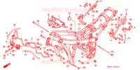 CADRE pour Honda CBR 600 F HURRICANE de 1989