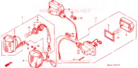 CLIGNOTANT pour Honda CBR 600 F HURRICANE de 1990