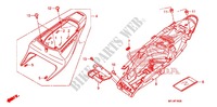CARENAGES ARRIERE pour Honda CBR 600 RR ABS de 2010