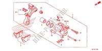 ETRIER DE FREIN ARRIERE (CBR600RR) pour Honda CBR 600 RR RED de 2012
