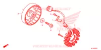 ALTERNATEUR pour Honda CBR 600 RR RED de 2012