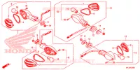 CLIGNOTANT pour Honda CBR 600 RR RED de 2012