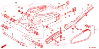 BRAS OSCILLANT pour Honda CBR 600 RR ABS TRICOLOR de 2016