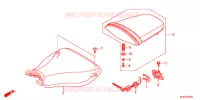 SELLE pour Honda CBR 600 RR ABS TRICOLOR de 2016