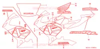 AUTOCOLLANTS (1) pour Honda CBR 600 RR de 2003