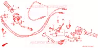 LEVIER DE GUIDON   CABLE   COMMODO pour Honda CBR 600 RR de 2004