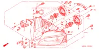PHARE pour Honda CBR 600 RR de 2004