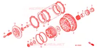 EMBRAYAGE pour Honda CBR 600 RR SPECIAL JIR de 2008