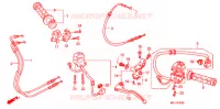 LEVIER DE GUIDON   CABLE   COMMODO pour Honda CBR 600 RR SPECIAL JIR de 2008