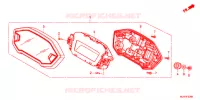 COMPTEUR pour Honda CBR 400 R ABS de 2016