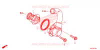 THERMOSTAT pour Honda CBR 400 R WHITE de 2014