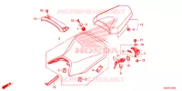 SELLE pour Honda CBR 500 R ABS de 2016