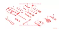 OUTIL pour Honda CBR 600 RR HRC TRICOLOR de 2017