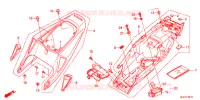 COUVERCLES LATERAUX pour Honda CBR 600 RR BLACK de 2014
