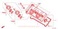 COUVRE CULASSE pour Honda CBR 600 RR BLACK de 2014
