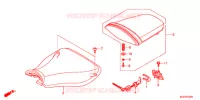 SELLE pour Honda CBR 600 RR BLACK de 2014