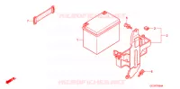 BATTERIE pour Honda BENLY CD 50 de 2004