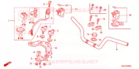 GUIDON   TE DE FOURCHE pour Honda BENLY CD 50 de 2007