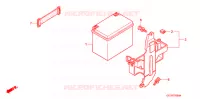 BATTERIE pour Honda BENLY CD 50 SPECIAL de 2006
